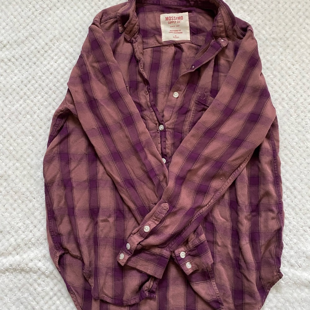 Mossimo SUPER Soft Flannel Boyfriend Shirt